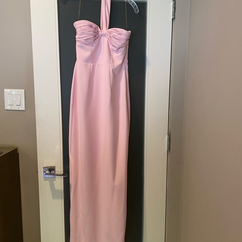 House of CB One Shoulder Gown